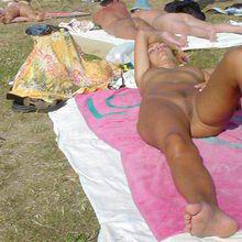 Nude beach hidden photos