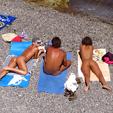  Lovely naturist wives's pussy, booty,..
