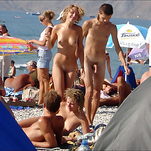  Inviting naturist wives's boobs, body, legs, fanny, booty, faces, pussy, at beach presented!