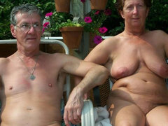 Nudist grandmas here their exposed hubbies - Mature..