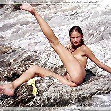 Youthful ladies are discovery naked readily obtainable the seashore at all
