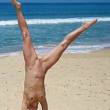 Weak on the front end teen female naturists takes off  their panties at all