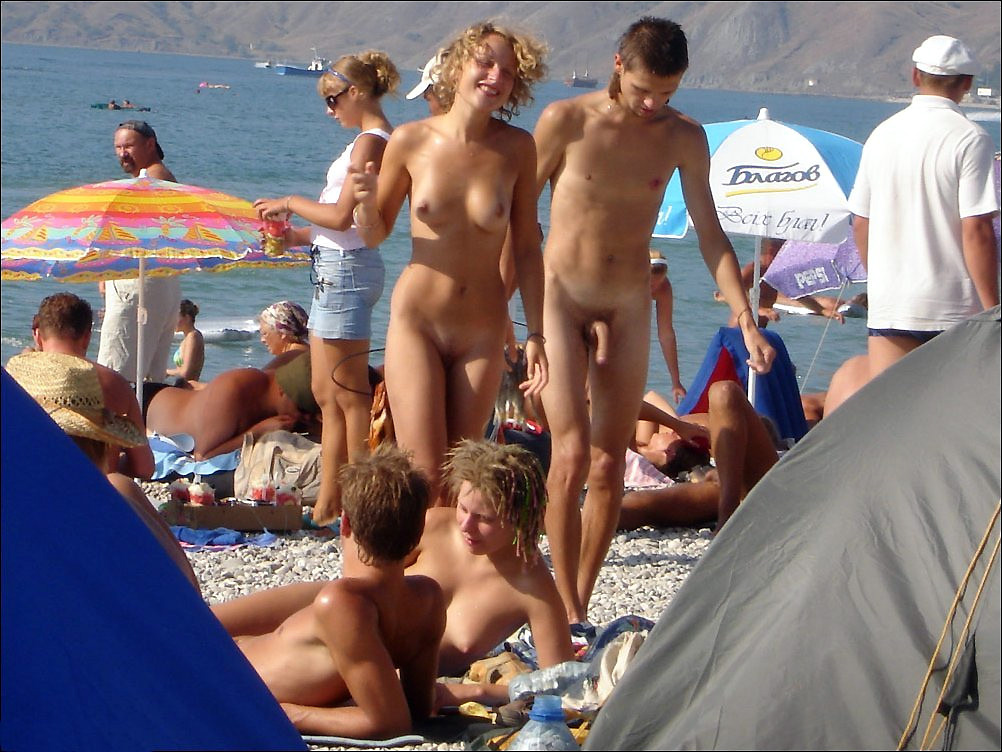 Nudist Photos  Inviting naturist wives's boobs, body, legs,.. Picture 2