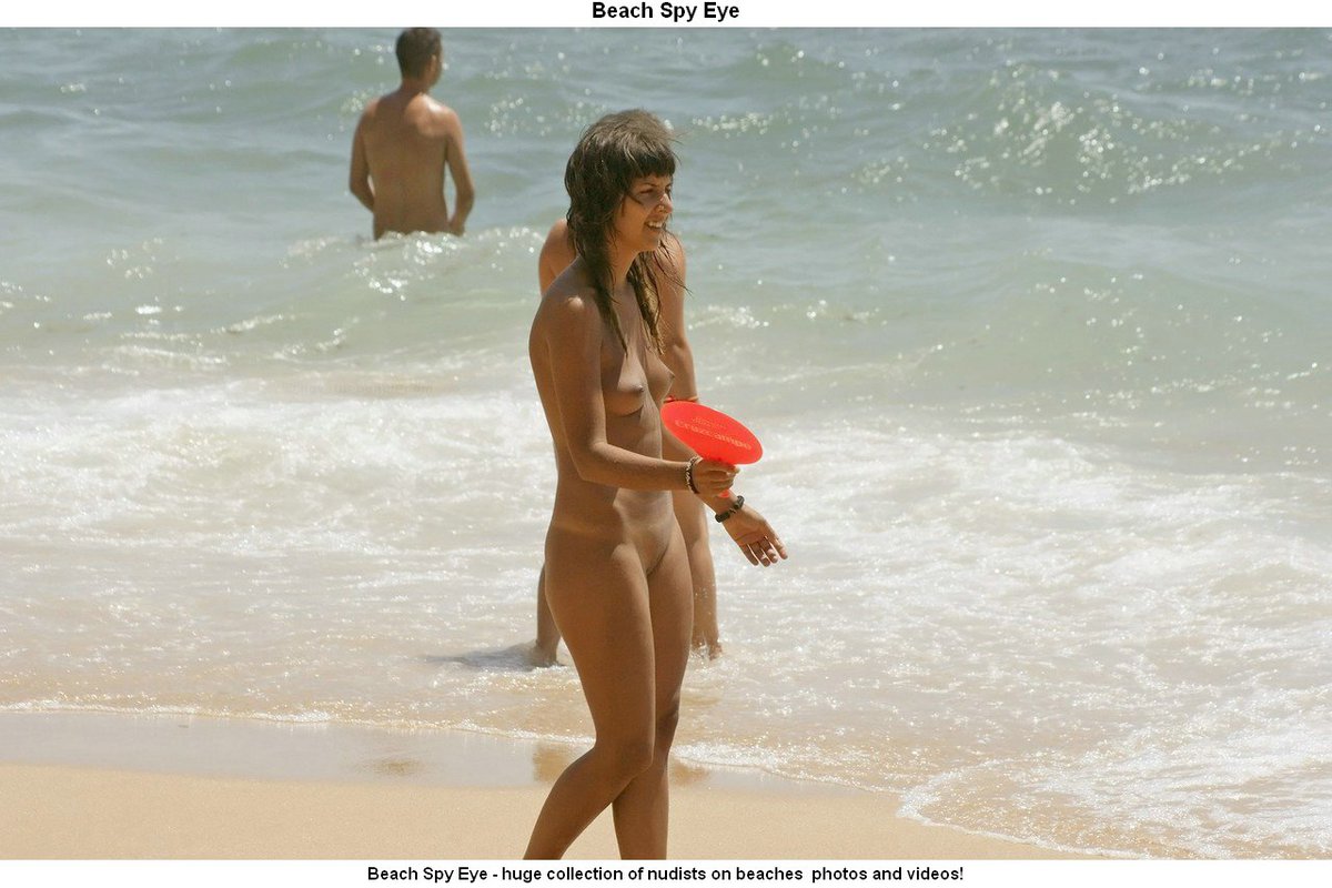Nude Beaches Pics fkk photos - relaxed nudist girlfriend sunbathes.. Photo 1