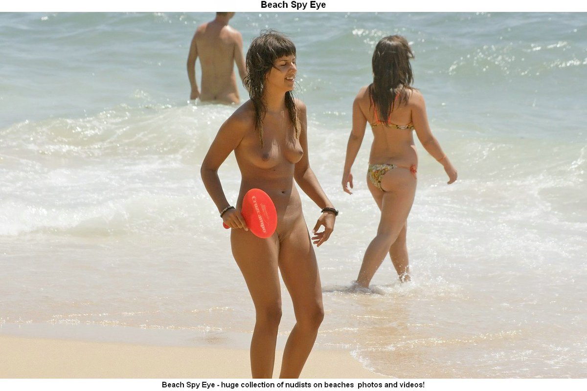 Nude Beaches Pics fkk photos - relaxed nudist girlfriend sunbathes.. Picture 2