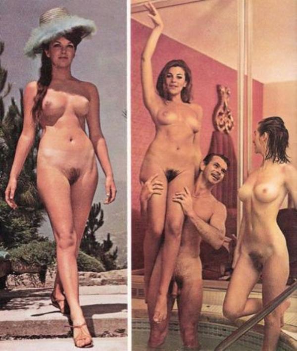 Vintage nudist  Vintage retro sexy nude wives's fanny, breasts,.. View 6