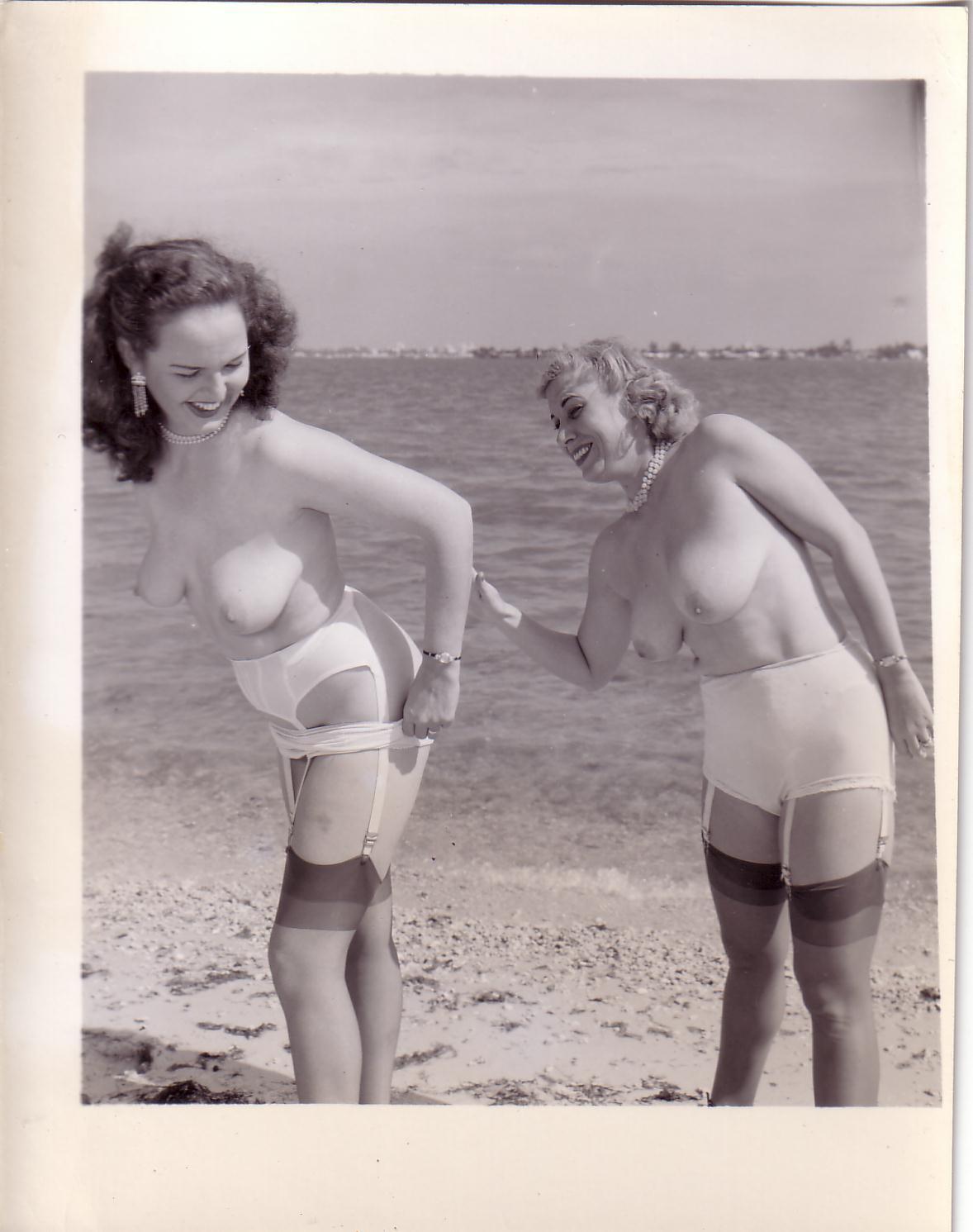 Vintage nudist  Retro beautiful nudist amateur's booty, body,.. photography 5