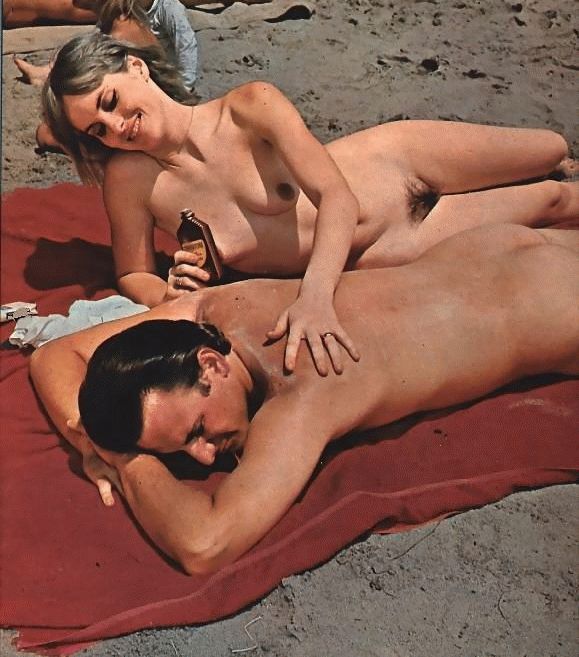 Vintage nudist  Retro delightful bare amateur's pubis, boobs,.. Record 10