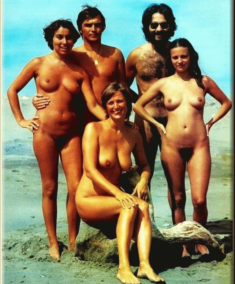 Vintage nudist  Vintage cute nude females's pussy, legs, booty,.. Image 8