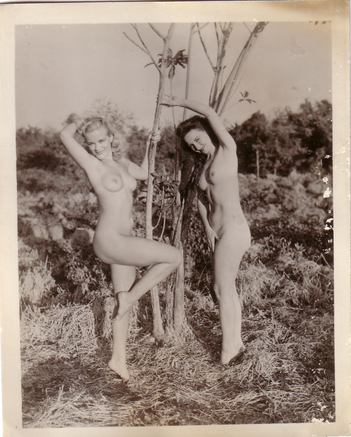 Vintage nudist  Vintage lovely ladies's body, pubis, nipples,.. photography 5