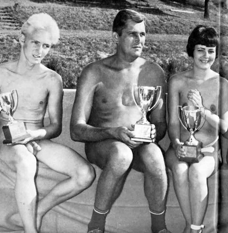 Vintage nudist  Vintage nice nude wives's pussy, legs, boobs,.. Figure 7