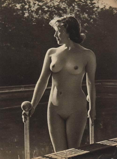 Vintage nudist  Retro vintage graceful nude damsels's tities,.. Scene 4