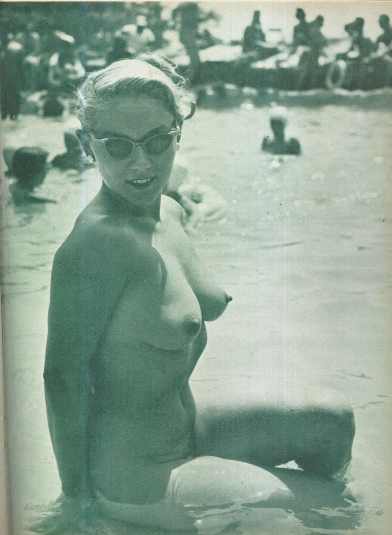 Vintage nudist  Retro vintage inviting bare damsels's legs,.. Entry 9