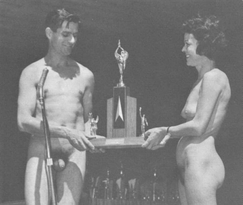 Vintage nudist  Retro vintage inviting stripped ladies's tits,.. Image 8