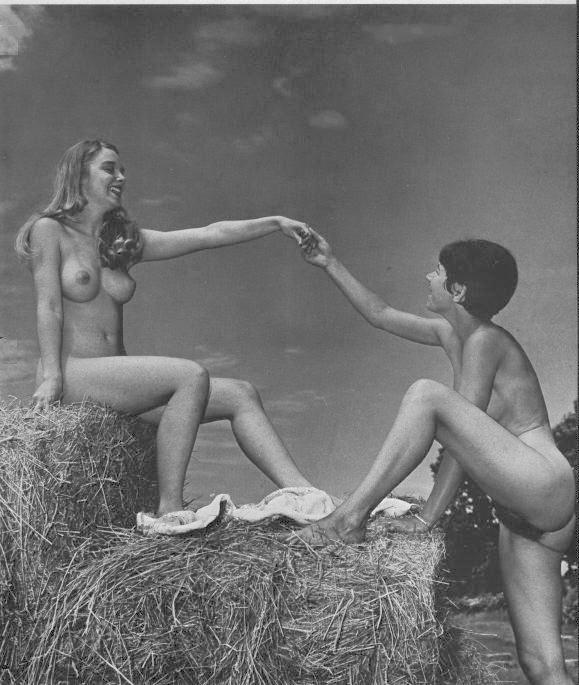 Vintage nudist  Retro alluring ladies's pubis, fanny, body,.. Figure 7