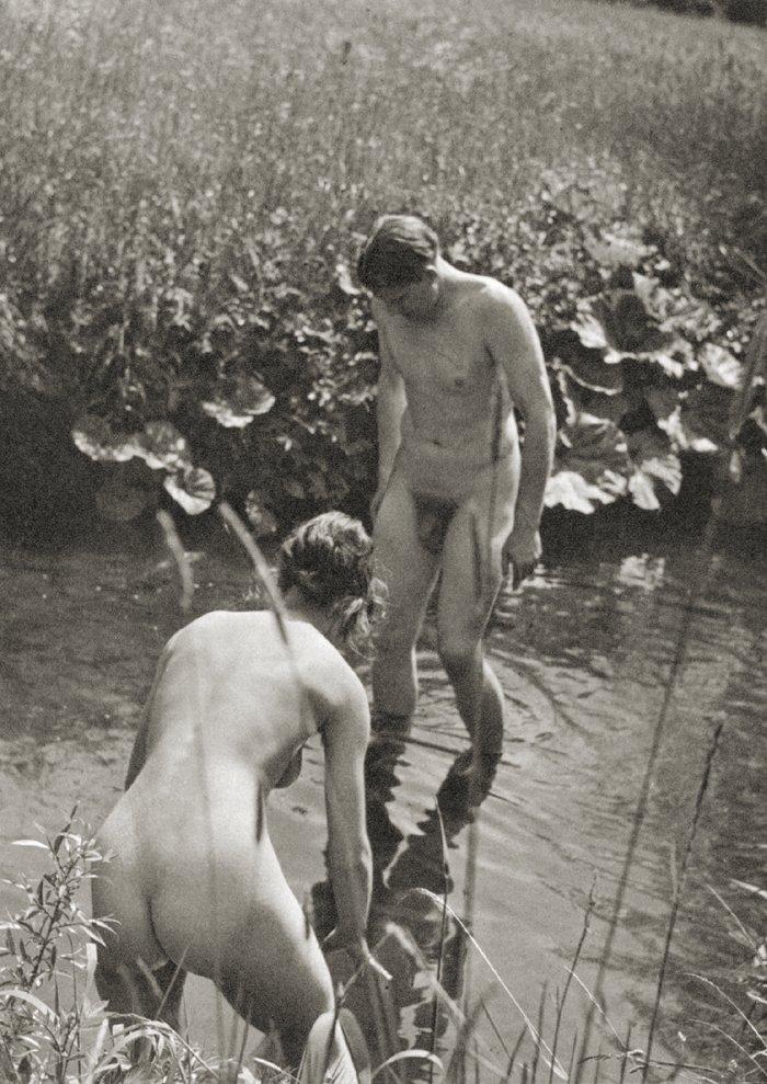 Vintage nudist  Vintage alluring bare girls's booty, boobs,.. Image 3