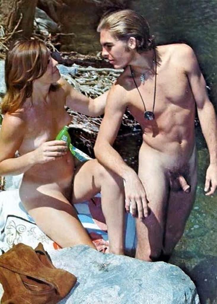 Vintage nudist  Retro vintage lovable naturist girls's fanny,.. Picture 2