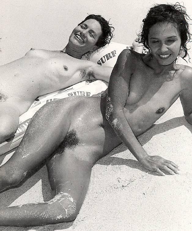 Vintage nudist  Retro vintage lovable naturist girls's fanny,.. Figure 7