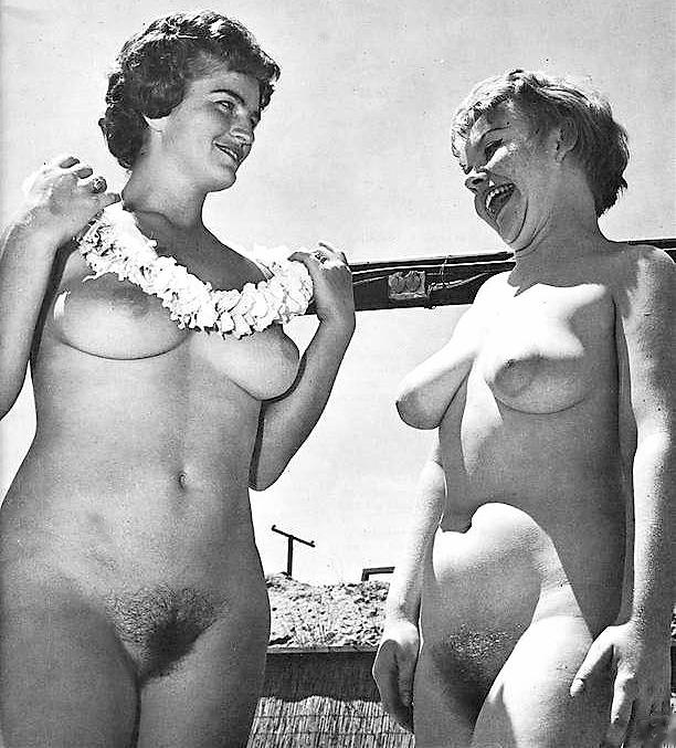 Vintage nudist  Retro vintage delightful nude damsels's.. Picture 2