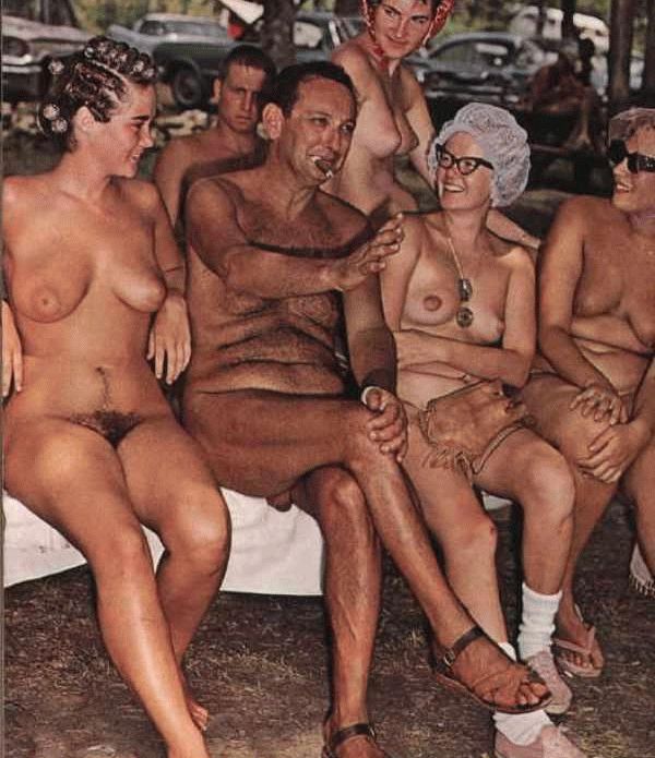 Vintage nudist  Vintage graceful nude damsels's boobs, pussy,.. Figure 7
