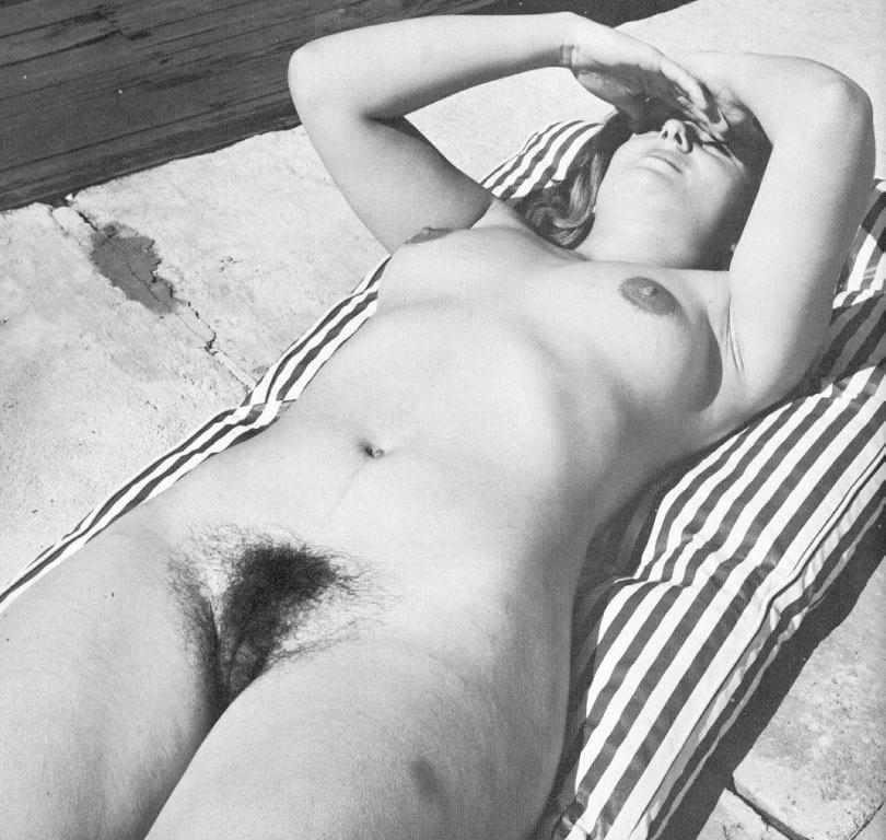Vintage nudist  Retro vintage cute bare ladies's pussy, fanny,.. Entry 9