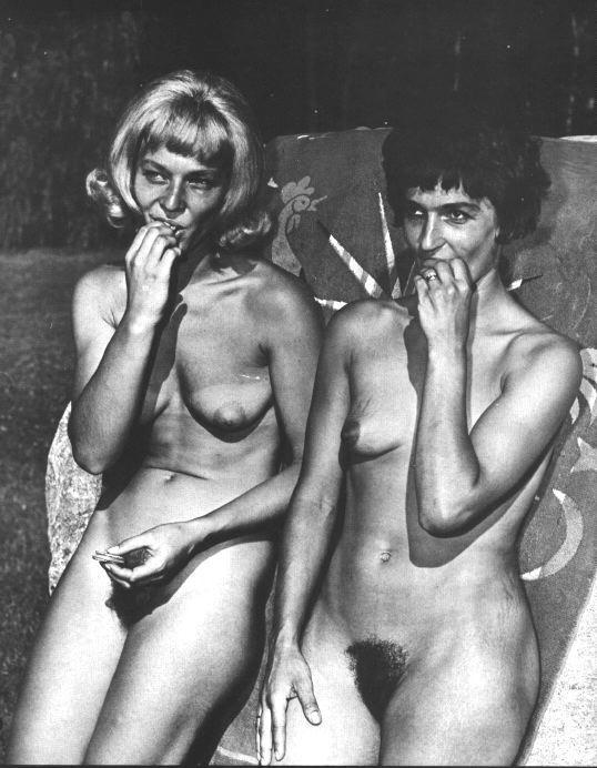 Vintage nudist  Vintage inviting nude amateur's booty, tities,.. photography 5