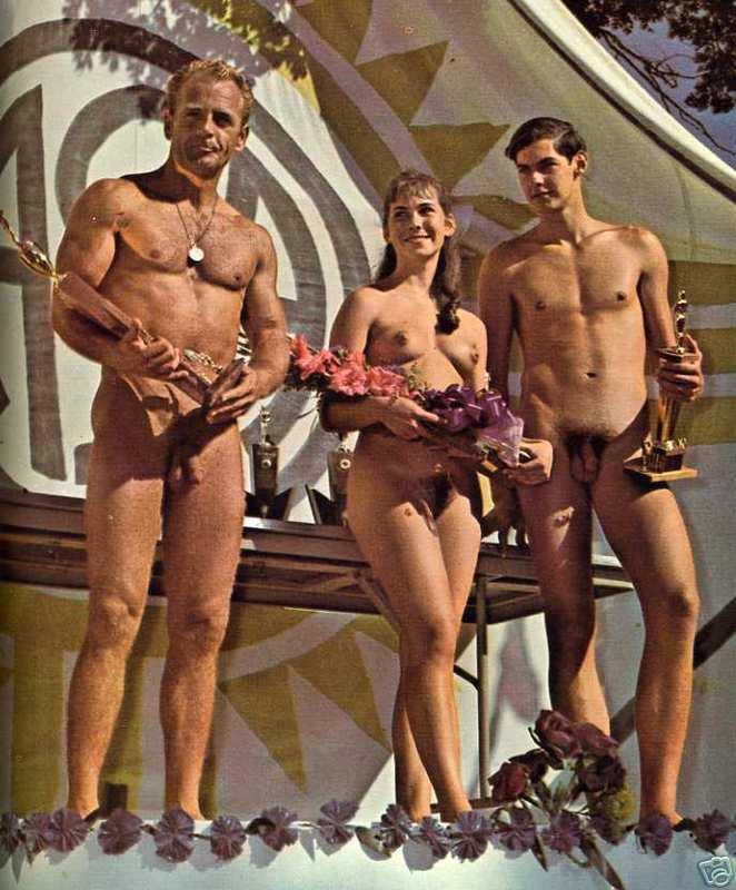 Vintage nudist  Vintage inviting nude amateur's booty, tities,.. Image 8