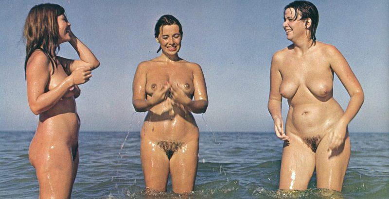 Vintage nudist  Retro vintage graceful nudist ladies's booty,.. photography 5