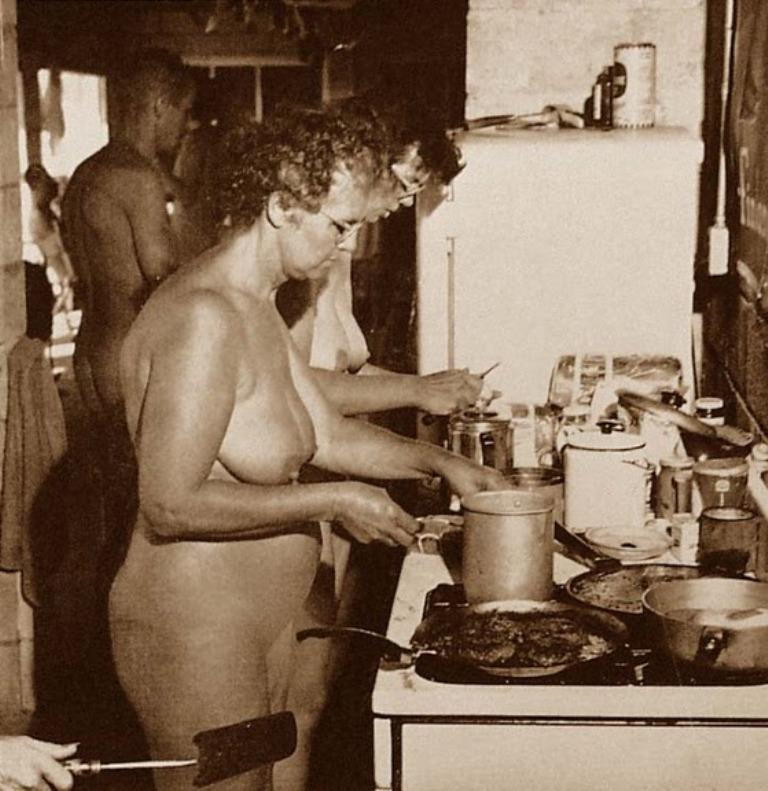 Vintage nudist  Retro vintage graceful nudist ladies's booty,.. Image 8