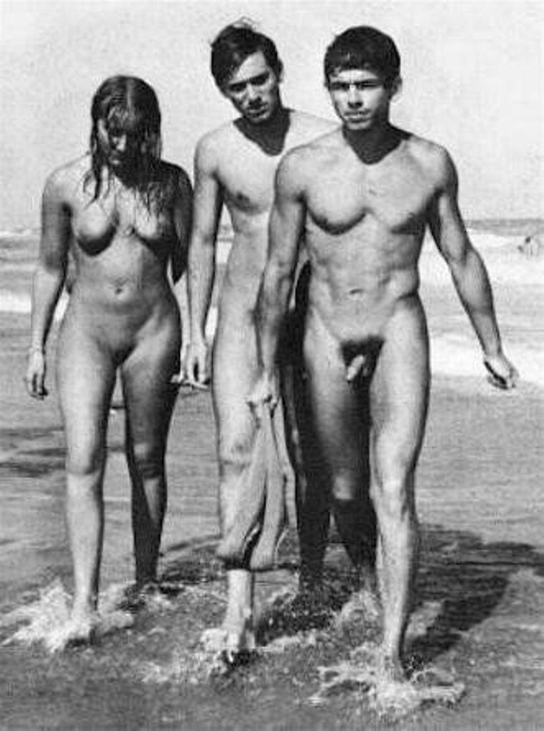 Vintage nudist  Vintage finest stripped maidens's body, fanny,.. Scene 4