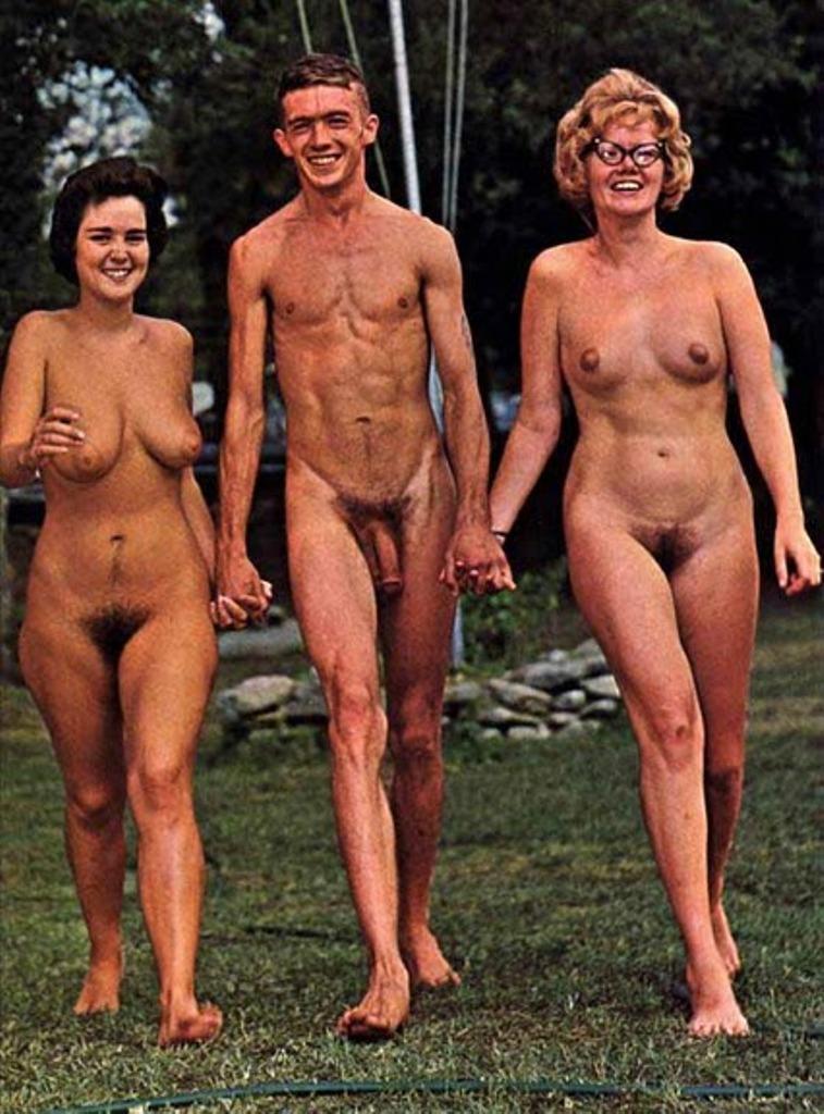 Vintage nudist  Retro vintage alluring nude amateur's body,.. View 6