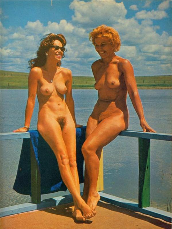 Vintage nudist  Retro graceful amateur's boobs, pussy, booty,.. Figure 7