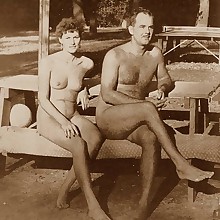  Vintage cute naturist girls's tities, pussy, legs, fanny, pubis, on..