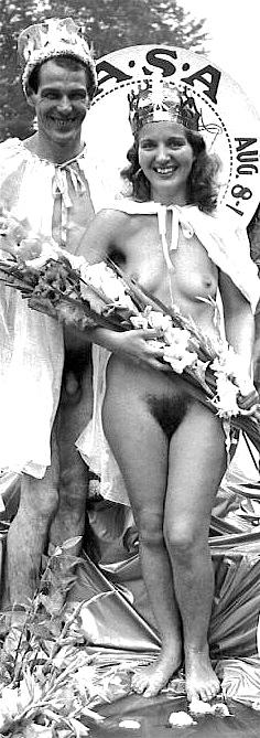 Vintage nudist  Retro nudist damsels's pussy, body, tities,.. Figure 7