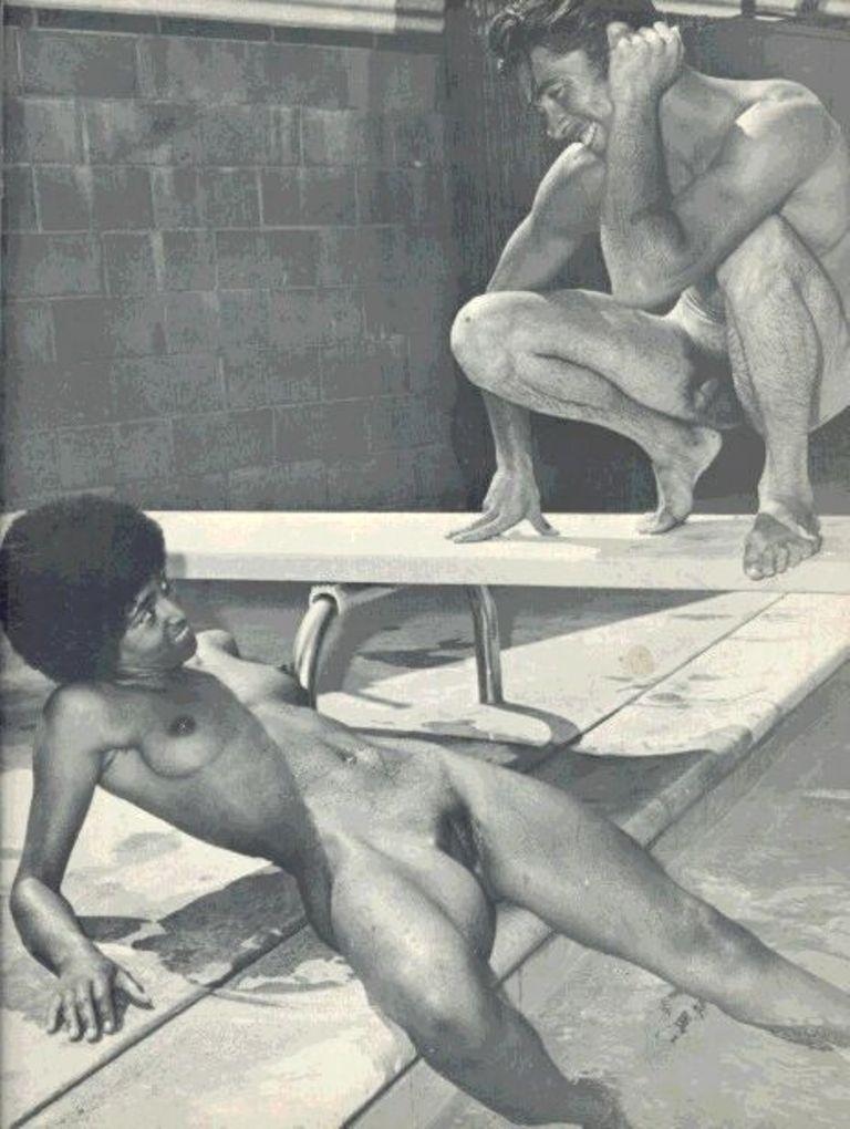 Vintage nudist  Vintage graceful bare females's pussy, fanny,.. Scene 4