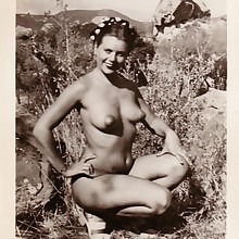  Vintage good-looking ladies's fanny, booty, pussy, tities, faces,..