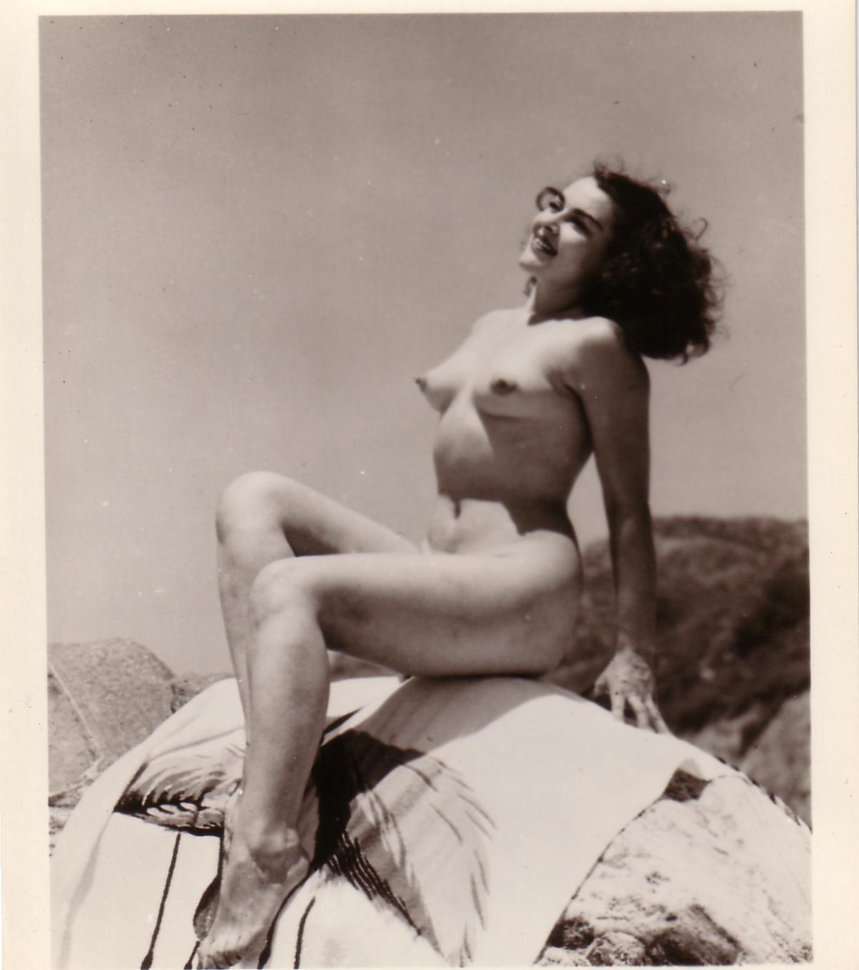 Vintage nudist  Retro glamorous nudist ladies's pubis, faces,.. Image 8