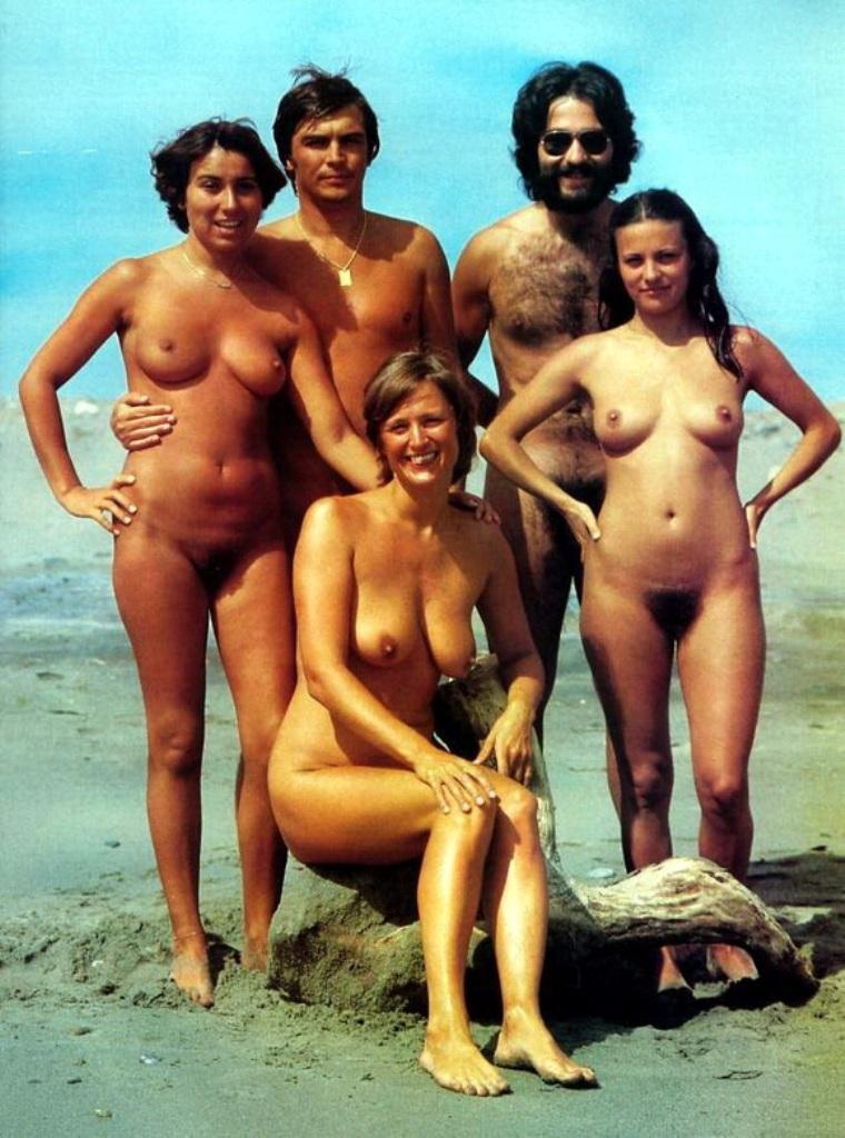 Vintage nudist  Vintage lovable nudist amateur's pussy, booty,.. Image 8