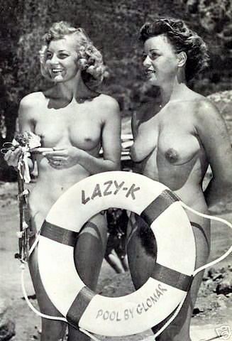 Vintage nudist  Retro vintage sexy nudist ladies's breasts,.. photography 5