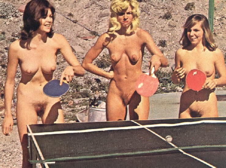 Vintage nudist  Vintage retro cute naturist amateur's pussy,.. View 6
