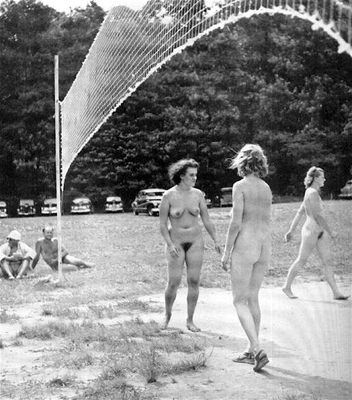 Vintage nudist  Vintage delightful naked girls's tities, pussy,.. Scene 4