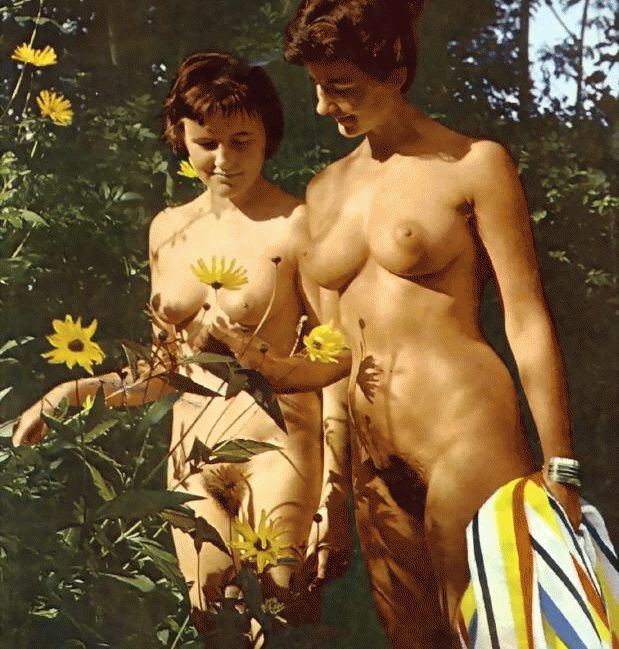 Vintage nudist  Vintage delightful naked girls's tities, pussy,.. Figure 7