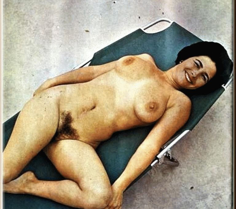 Vintage nudist  Vintage retro pretty bare girls's legs, body,.. Figure 7