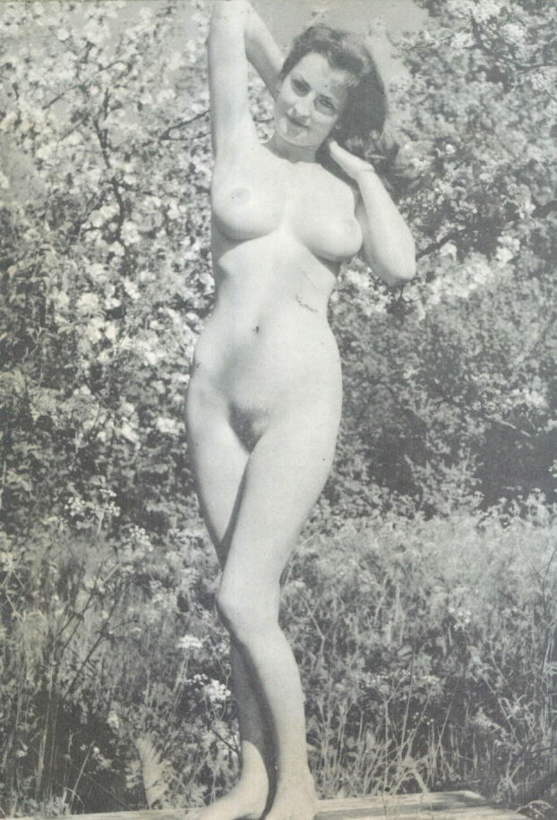 Vintage nudist  Retro sexy stripped maidens's pubis, pussy,.. Image 8