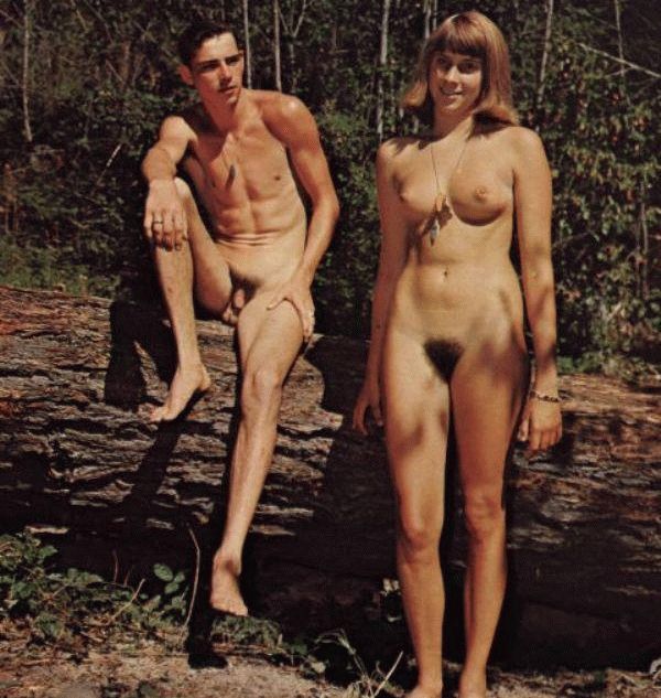 Vintage nudist  Vintage retro delightful nudist damsels's.. Photo 1