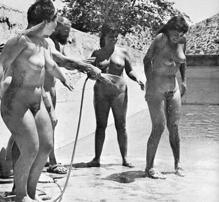Vintage nudist  Vintage retro delightful nudist damsels's.. Figure 7