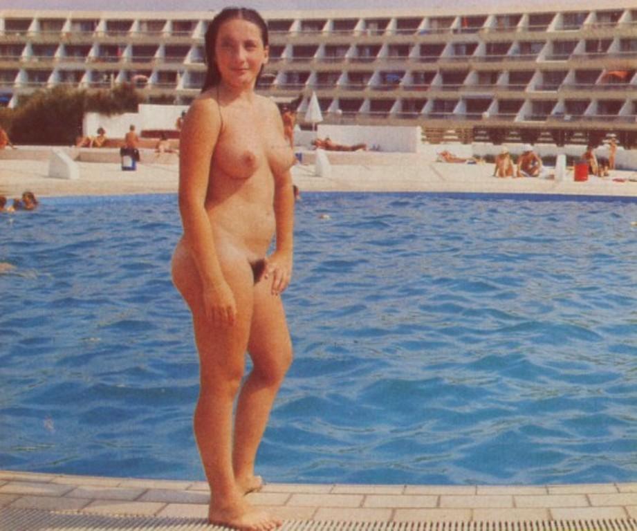 Vintage nudist  Retro delightful nude amateur's pussy, nipples,.. Image 3