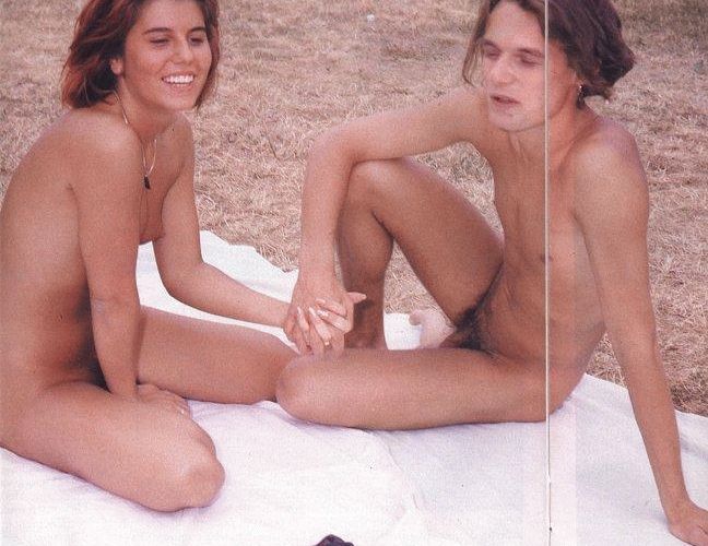 Vintage nudist  Retro vintage good-looking females's booty,.. Figure 7
