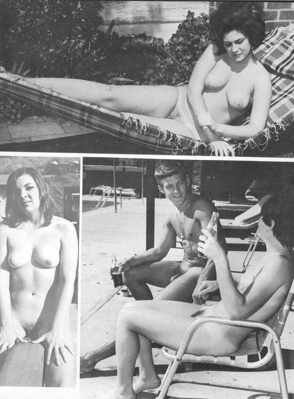 Vintage nudist  Retro vintage good-looking females's booty,.. Entry 9