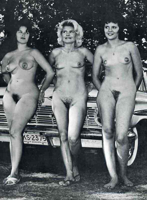 Vintage nudist  Vintage cute nudist maidens's tities, pussy,.. Record 10